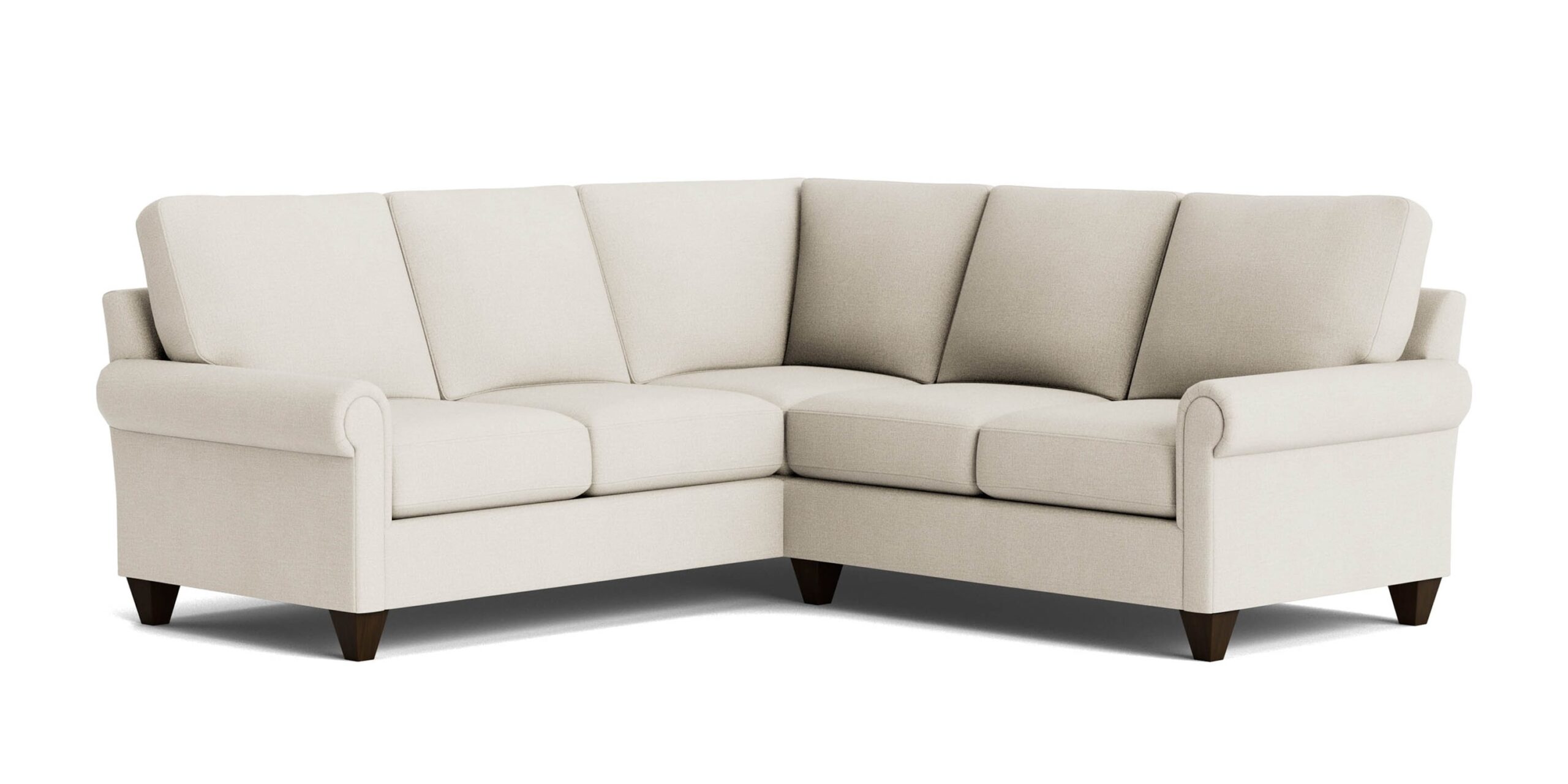 0ccaf08cc67faae0fdfadcf513a692e7 True Custom™ True Custom® Panel Arm L-Shaped Sectional - Image 1