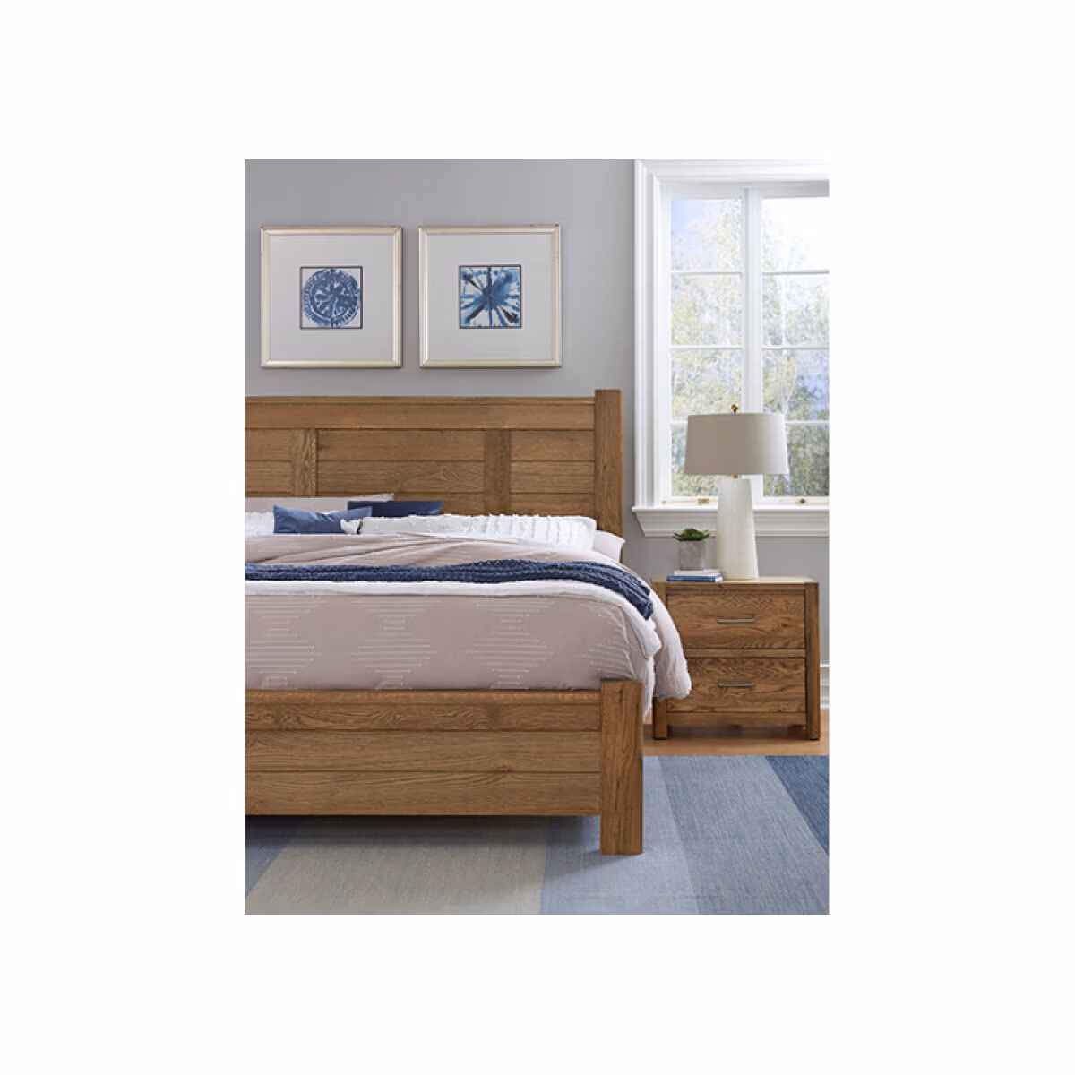 Crafted Oak By Ben & Erin Napier Ben's Poster Bed in Queen - 790-558-855-922 - Image 4