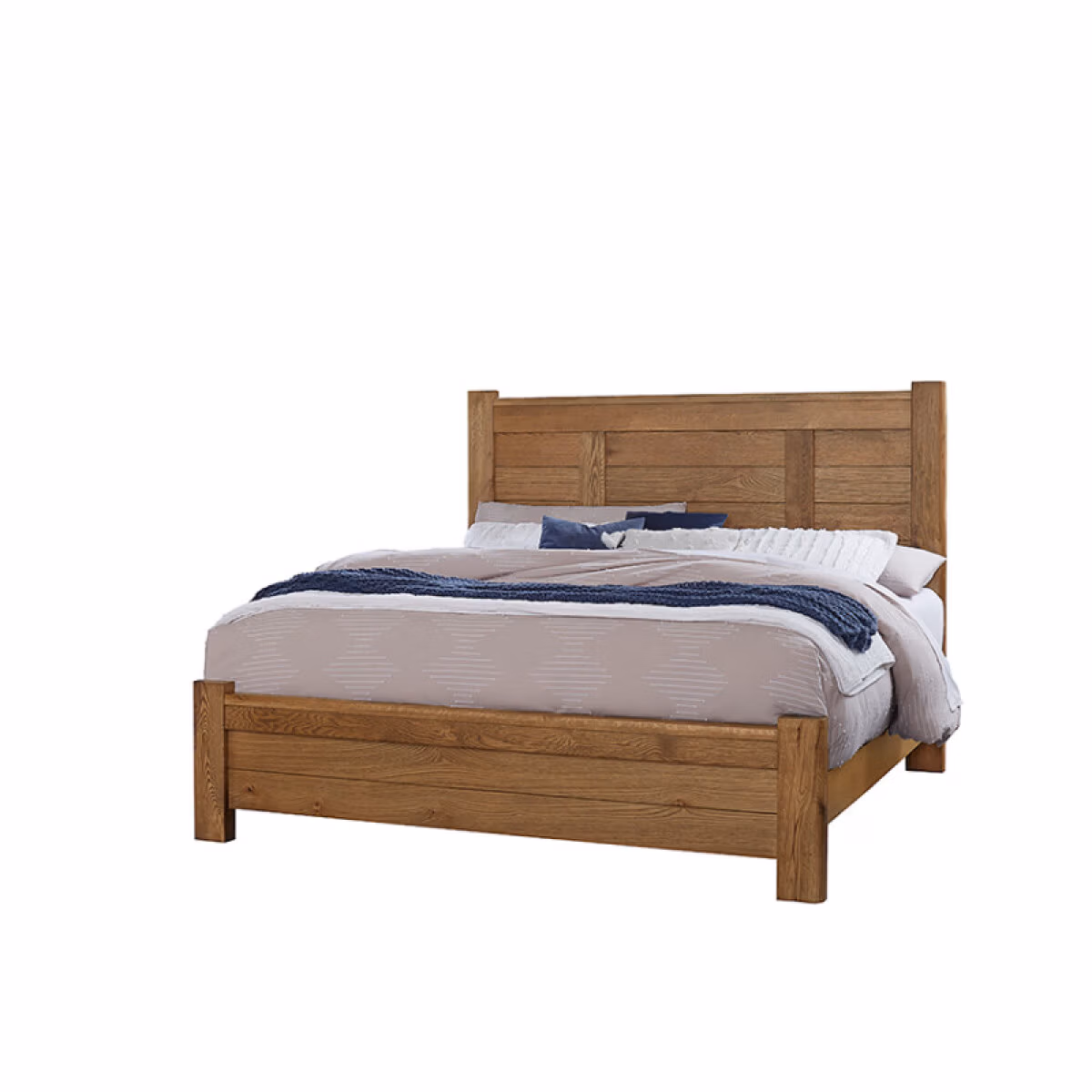 Crafted Oak By Ben & Erin Napier Ben's Poster Bed in Queen - 790-558-855-922 - Image 2