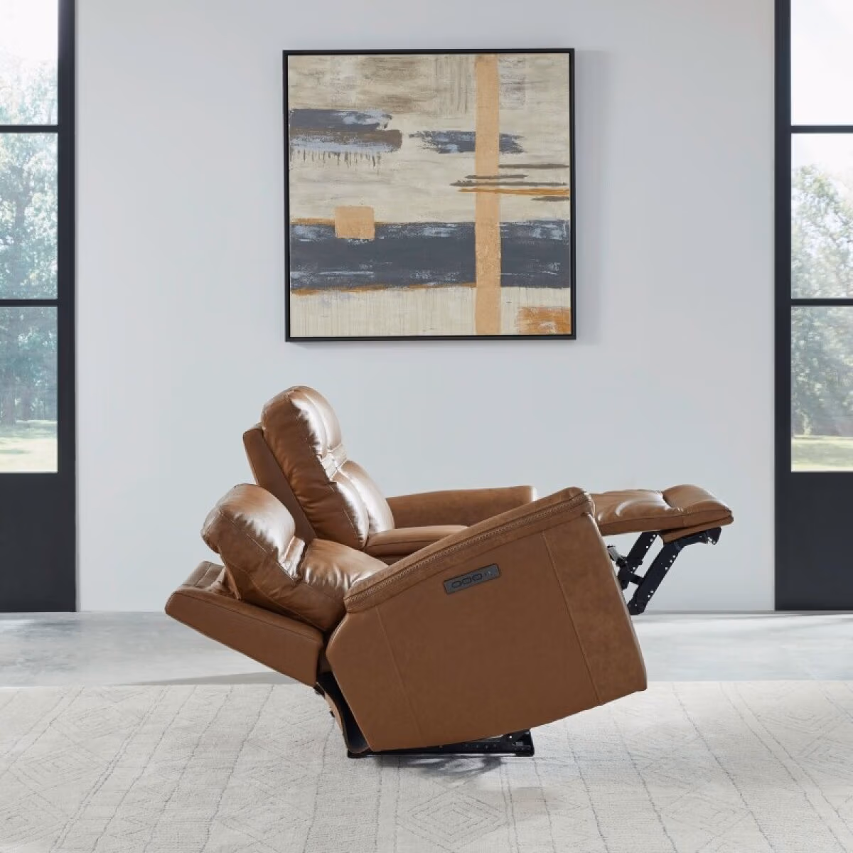 Cooper Loveseat w/Console P3 & ZG - Camel - Image 2