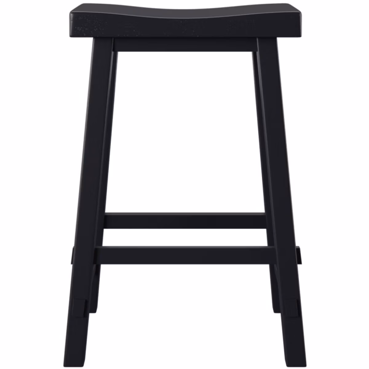Creations 30 Inch Sawhorse Barstool - Black (RTA) - Image 5