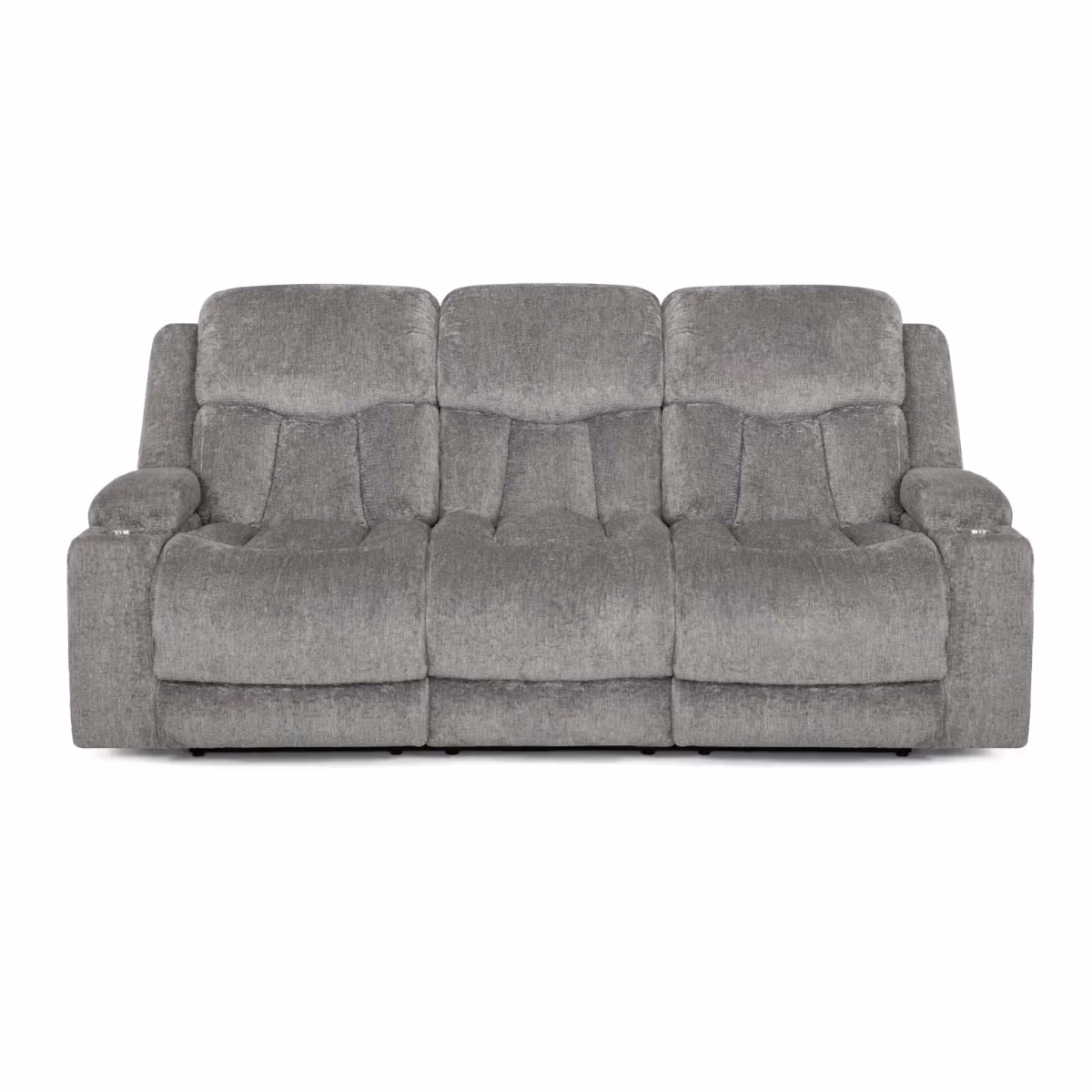 652 Denali Power Reclining Console Loveseat W/ Power Headrest, Console Storage, Dual Arm Storage, Massage, And Cupholders 65235 - Image 2