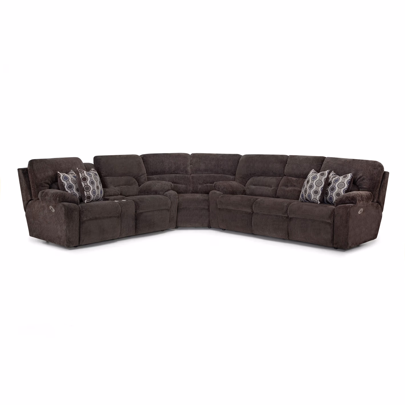 797 Tribute Dual Power Reclining Console Loveseat W/ Usb 79735
