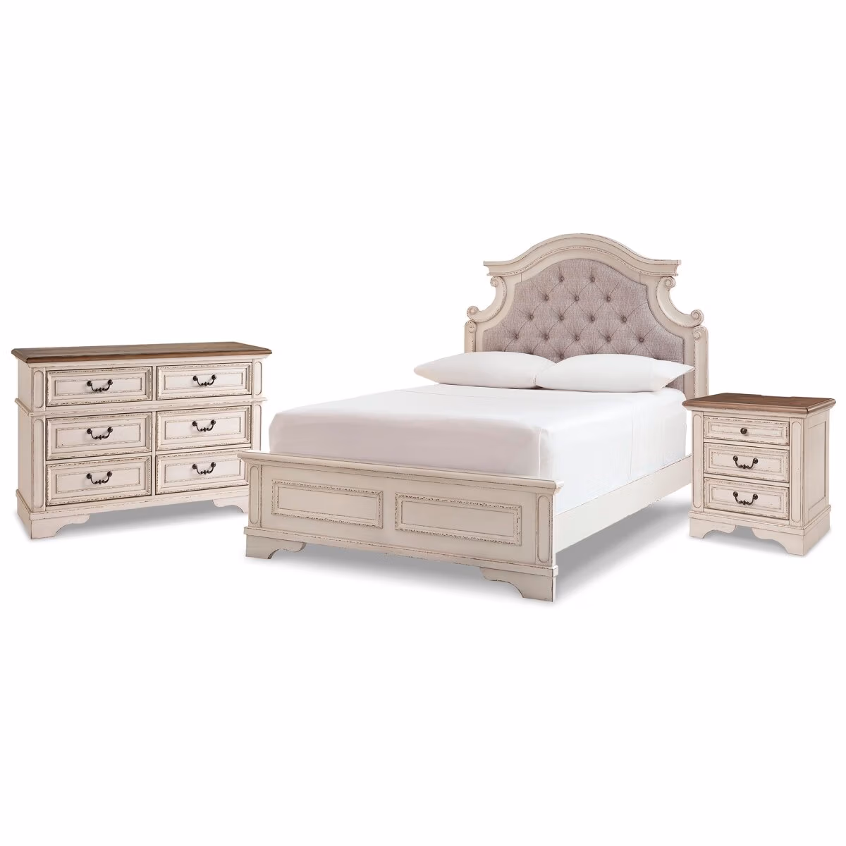 Realyn Full Panel Bed, Dresser and Nightstand - Image 2