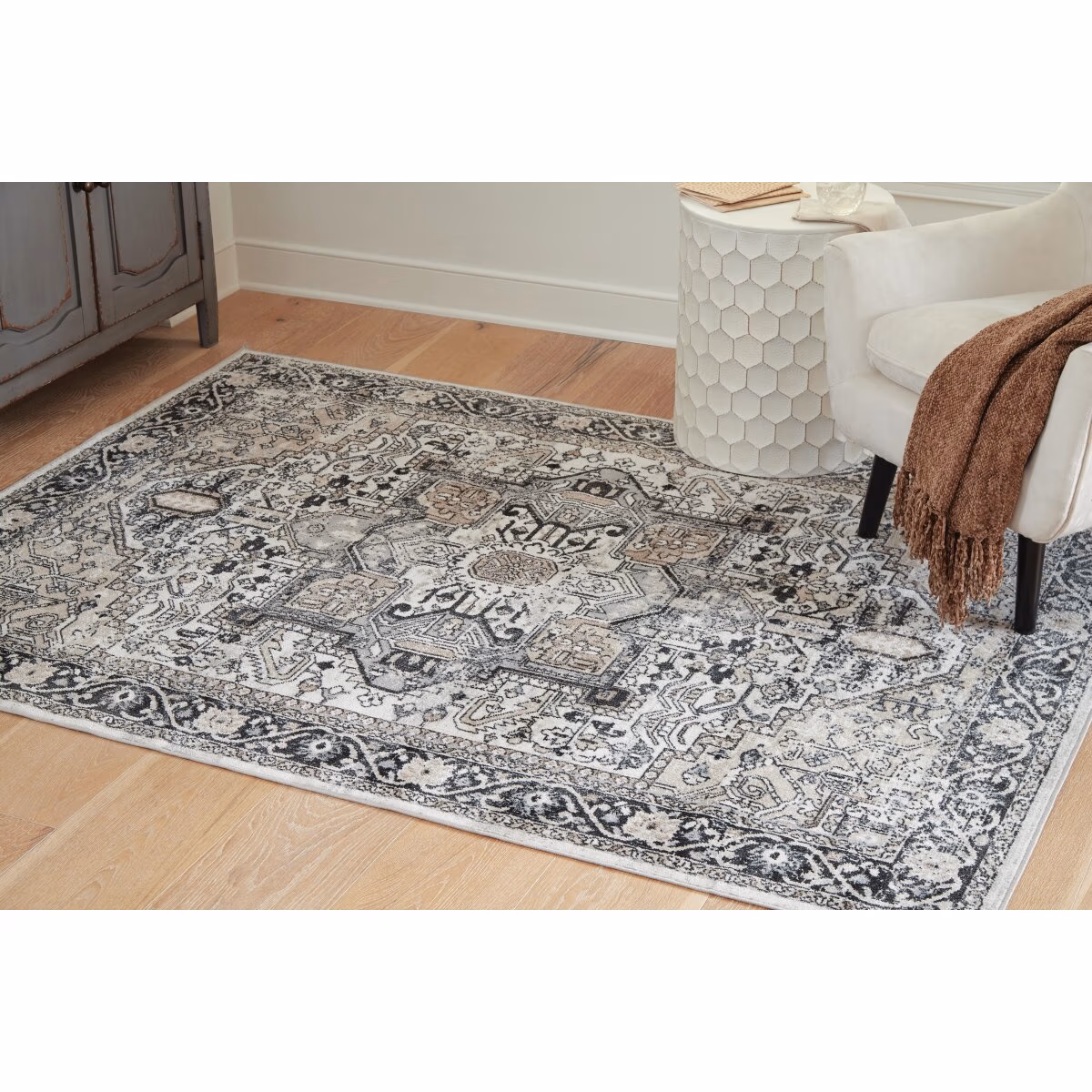 Gregmoore 5'2" x 6'10" Washable Rug - Image 3