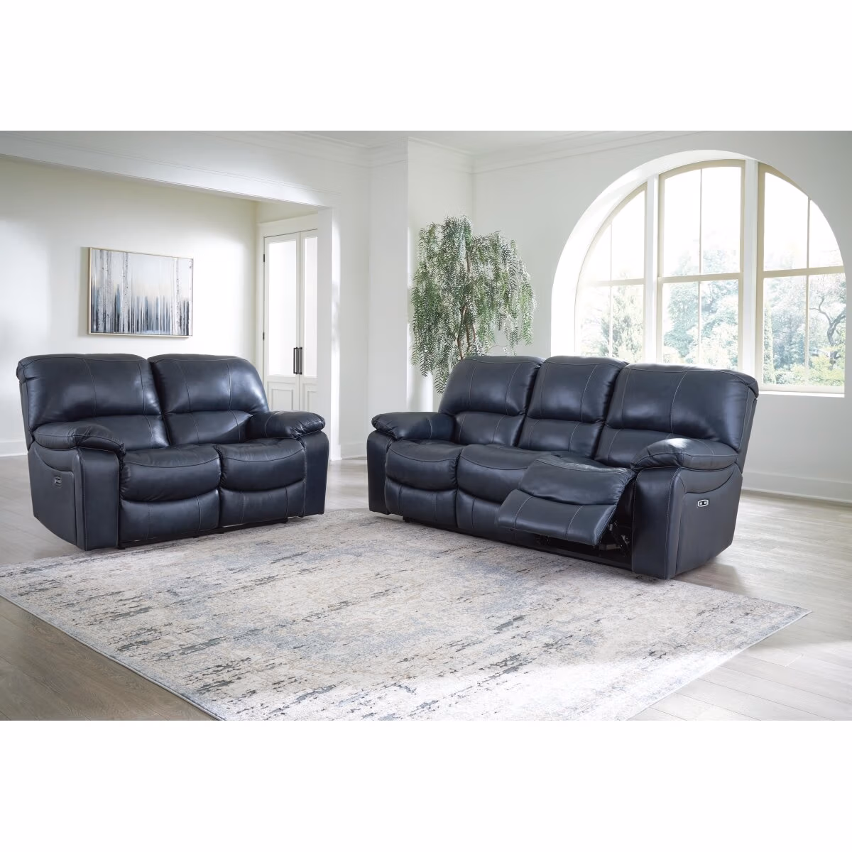 Leesworth Power Reclining Sofa, Loveseat and Recliner - Image 25
