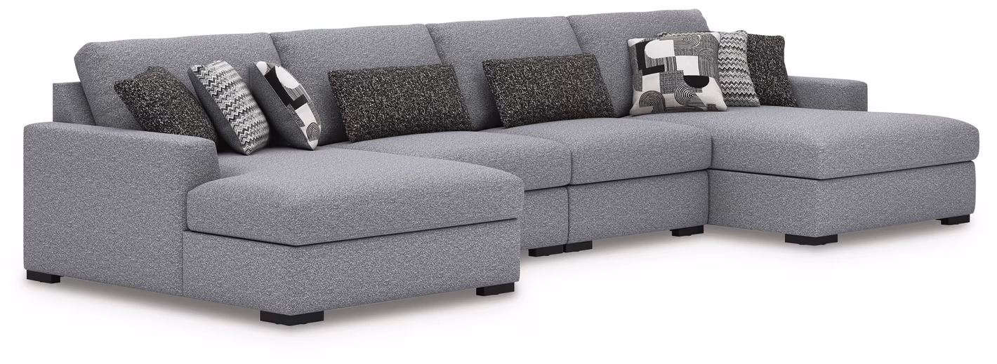 Bealton 4-Piece Sectional with Double Chaise