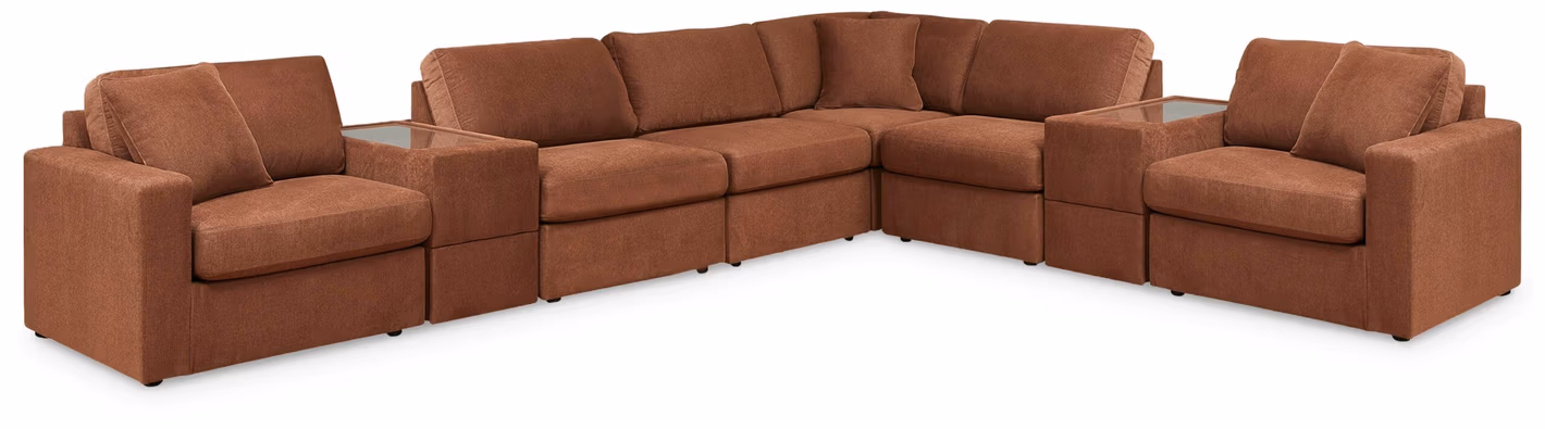 01c2be18fc0098d1b1c93b1afdc6de18 Modmax 8-Piece Sectional - Image 1