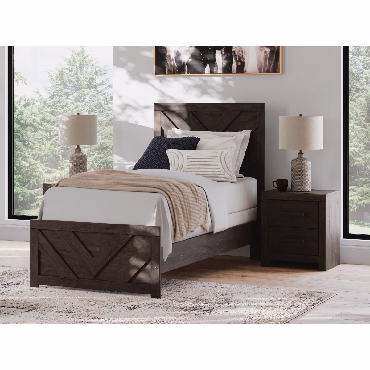 Prendonea Twin Panel Bed - Image 3
