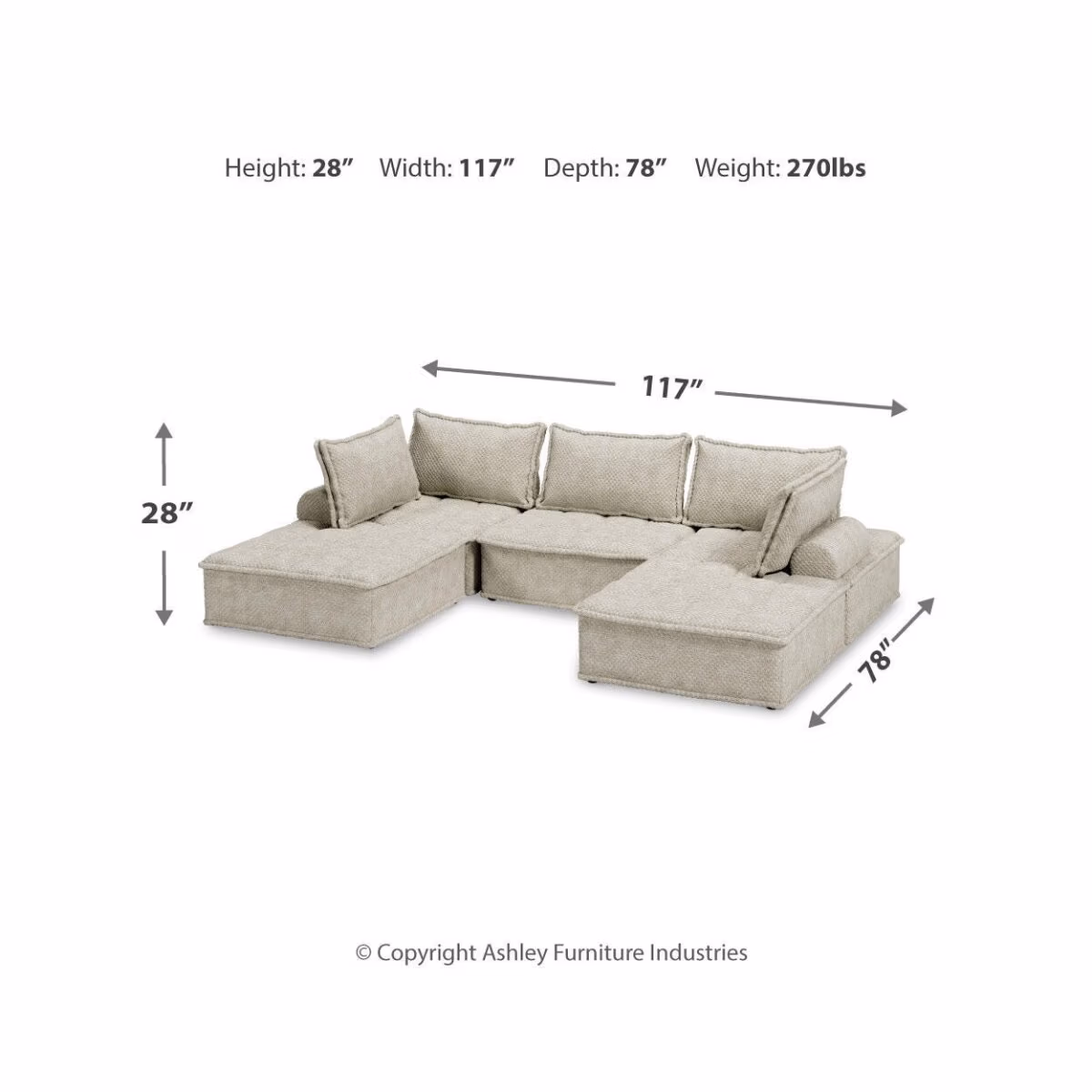 Bales 5-Piece Modular Seating - Image 15