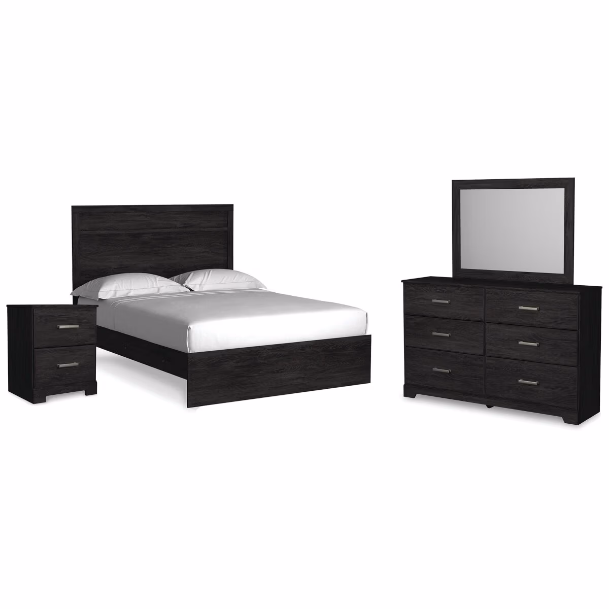 Belachime Queen Panel Bed, Dresser, Mirror, and Nightstand - Image 2