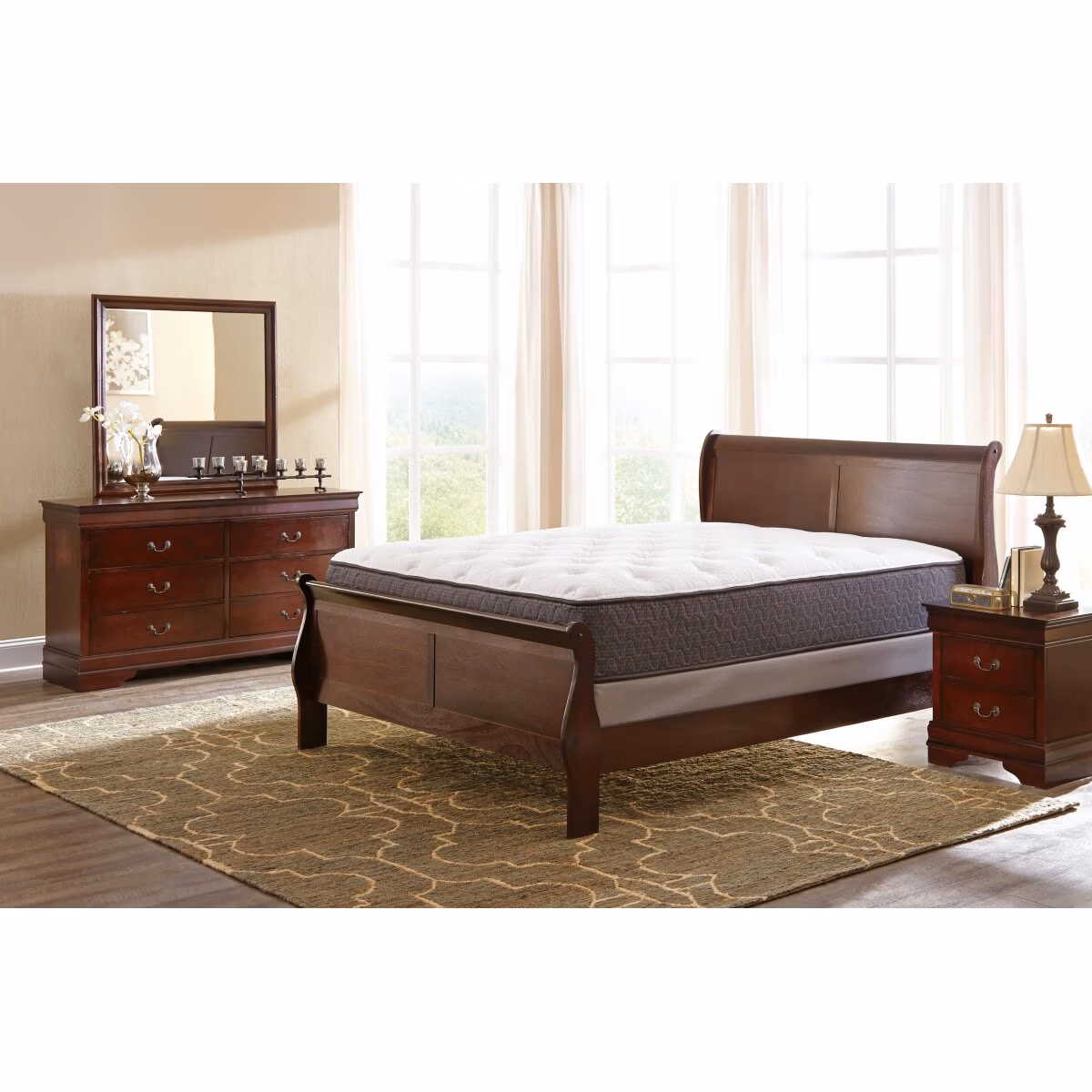 Alisdair King Sleigh Bed, Dresser, Mirror and Nightstand - Image 2