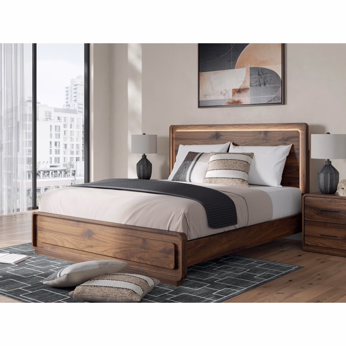 Fortlorn California King Panel Bed - Image 3