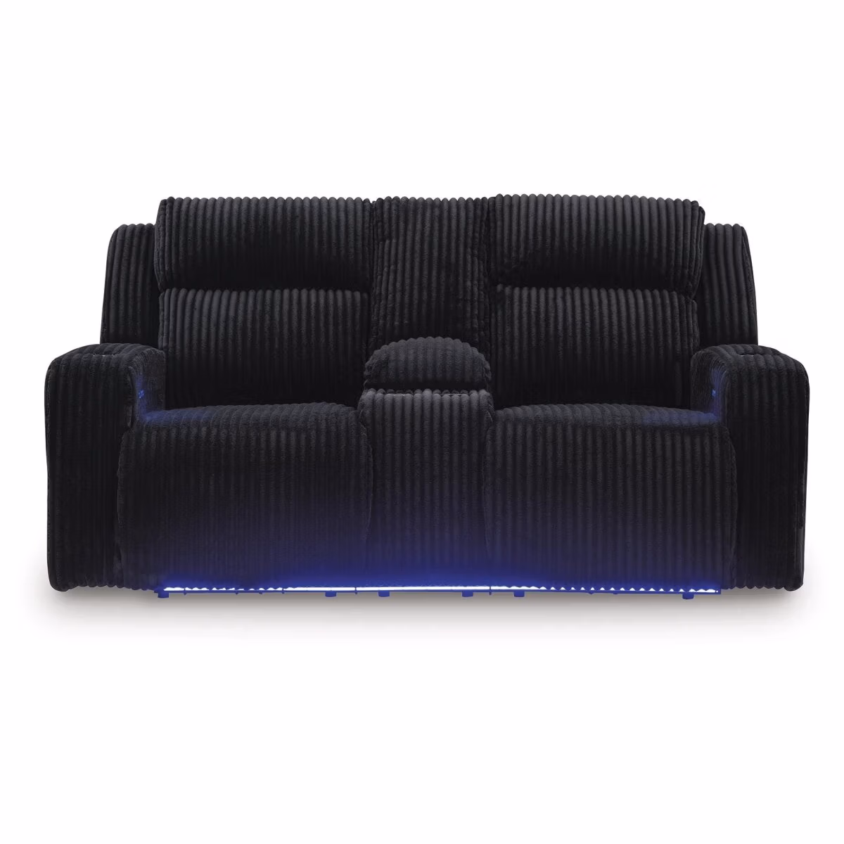 Belvarrow Power Reclining Loveseat with Console - Image 5