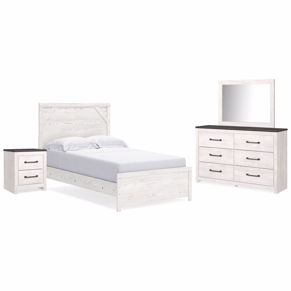 Gerridan Full Panel Bed, Dresser, Mirror and Nightstand - Image 2