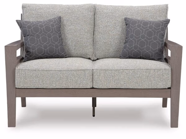 Hillside Barn Outdoor Loveseat with Cushion - Image 4
