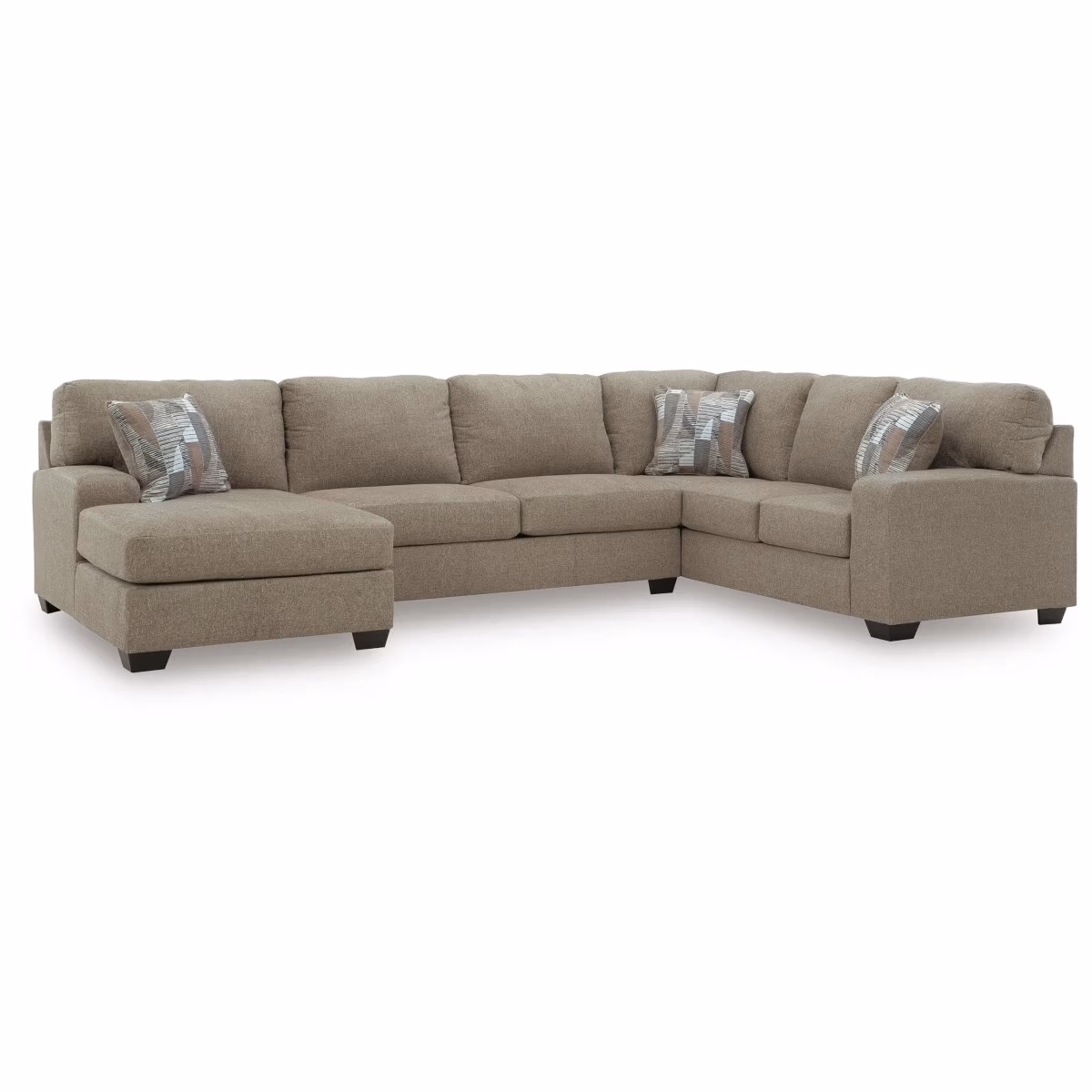 Newellen 3-Piece Sectional with Chaise - Image 2