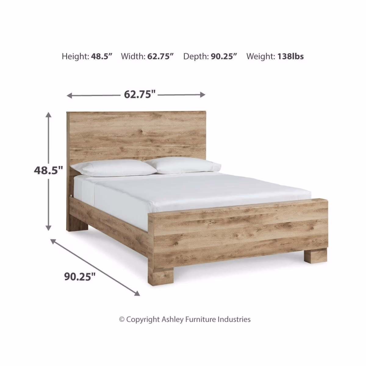 Hyanna Queen Panel Bed, Dresser and Mirror - Image 10