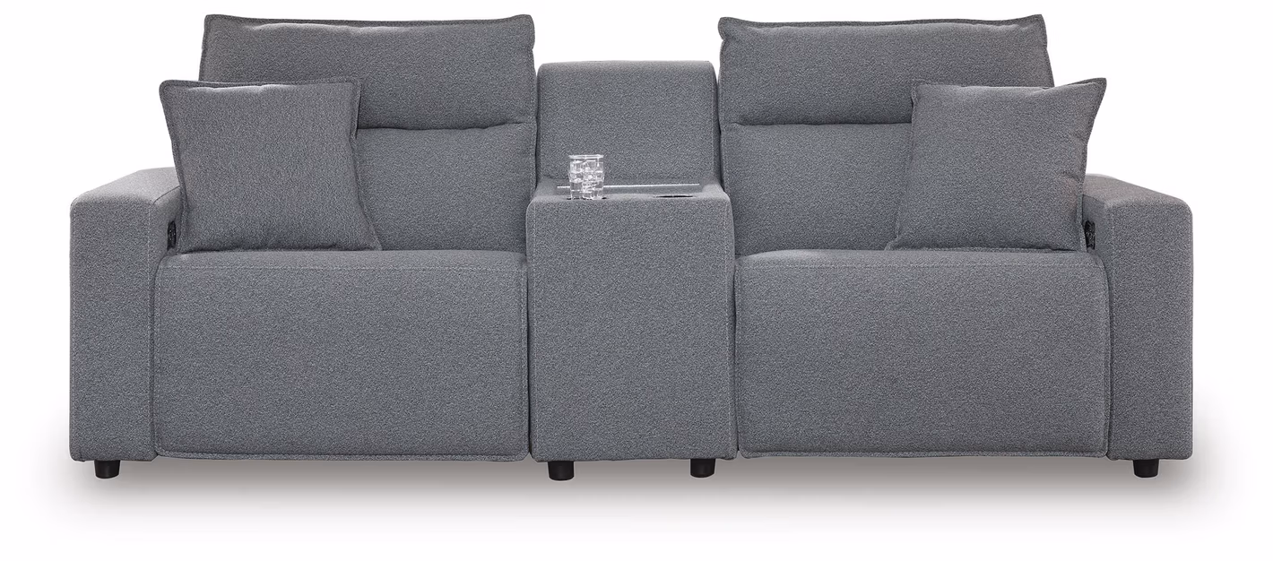 Modmax II 3-Piece Power Reclining Sectional with Console