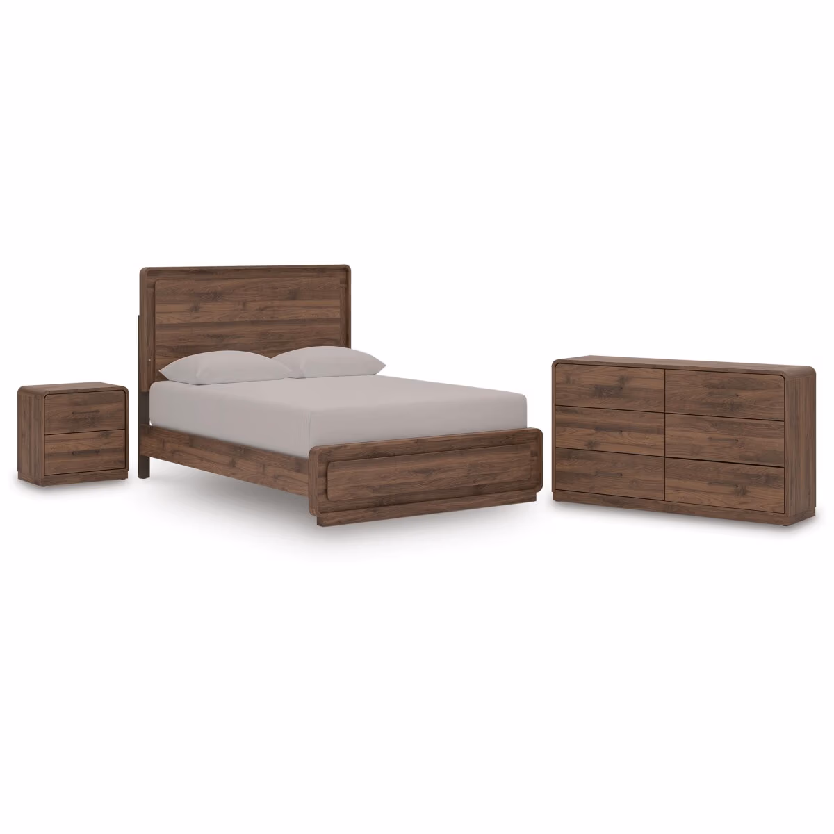 Fortlorn Queen Panel Bed, Dresser and Nightstand - Image 2