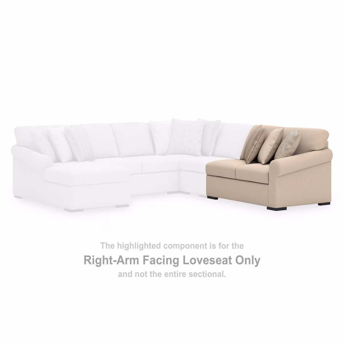 LadyMae Right-Arm Facing Loveseat - Image 3