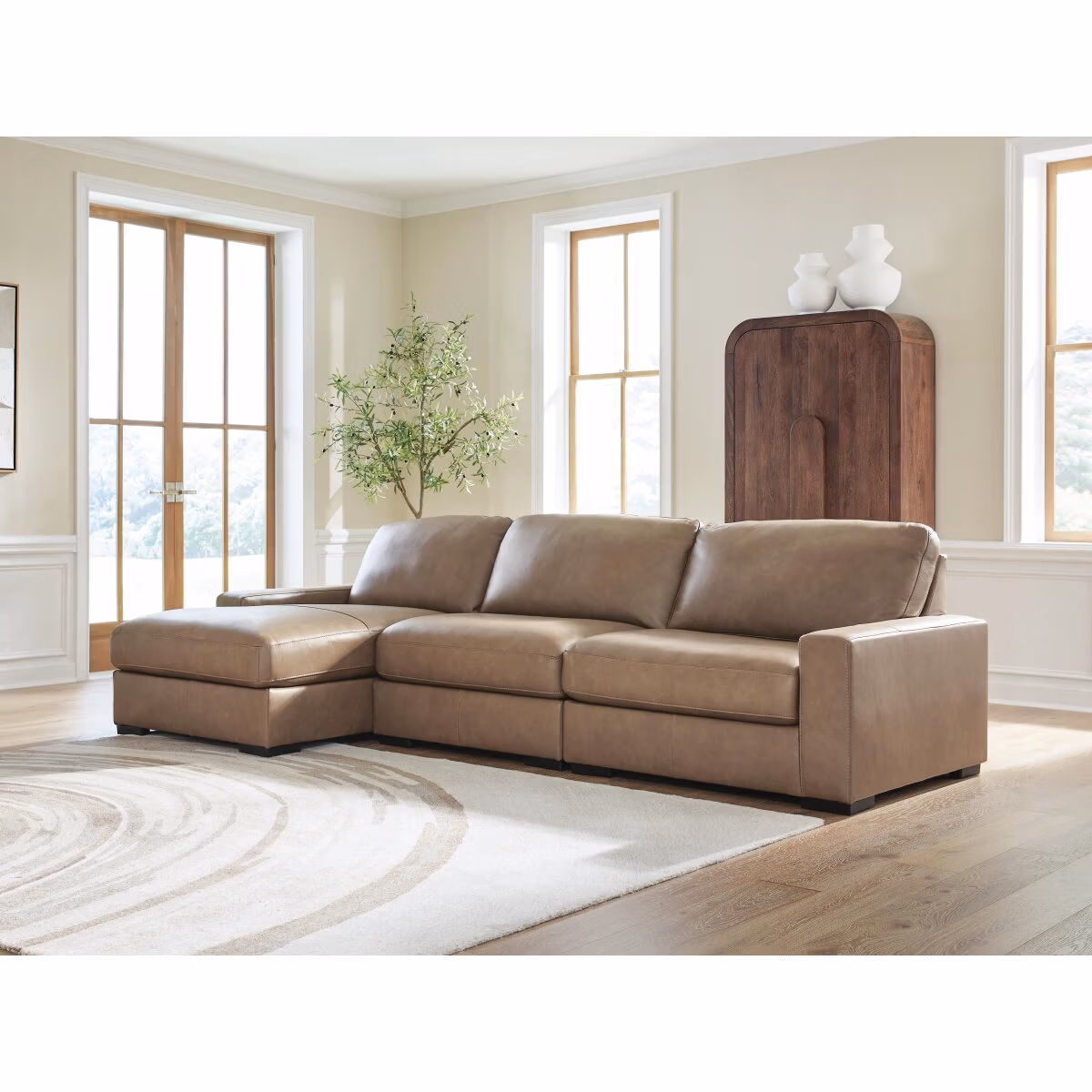 Veronella 3-Piece Sectional with Chaise - Image 4