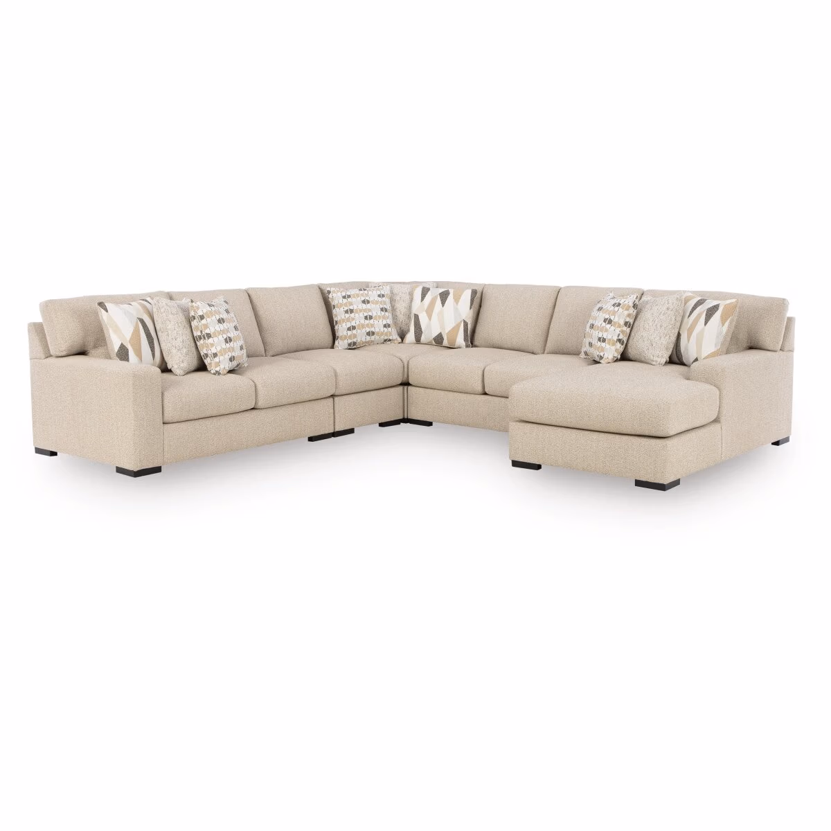 Laurelgrove 5-Piece Sectional with Chaise - Image 2