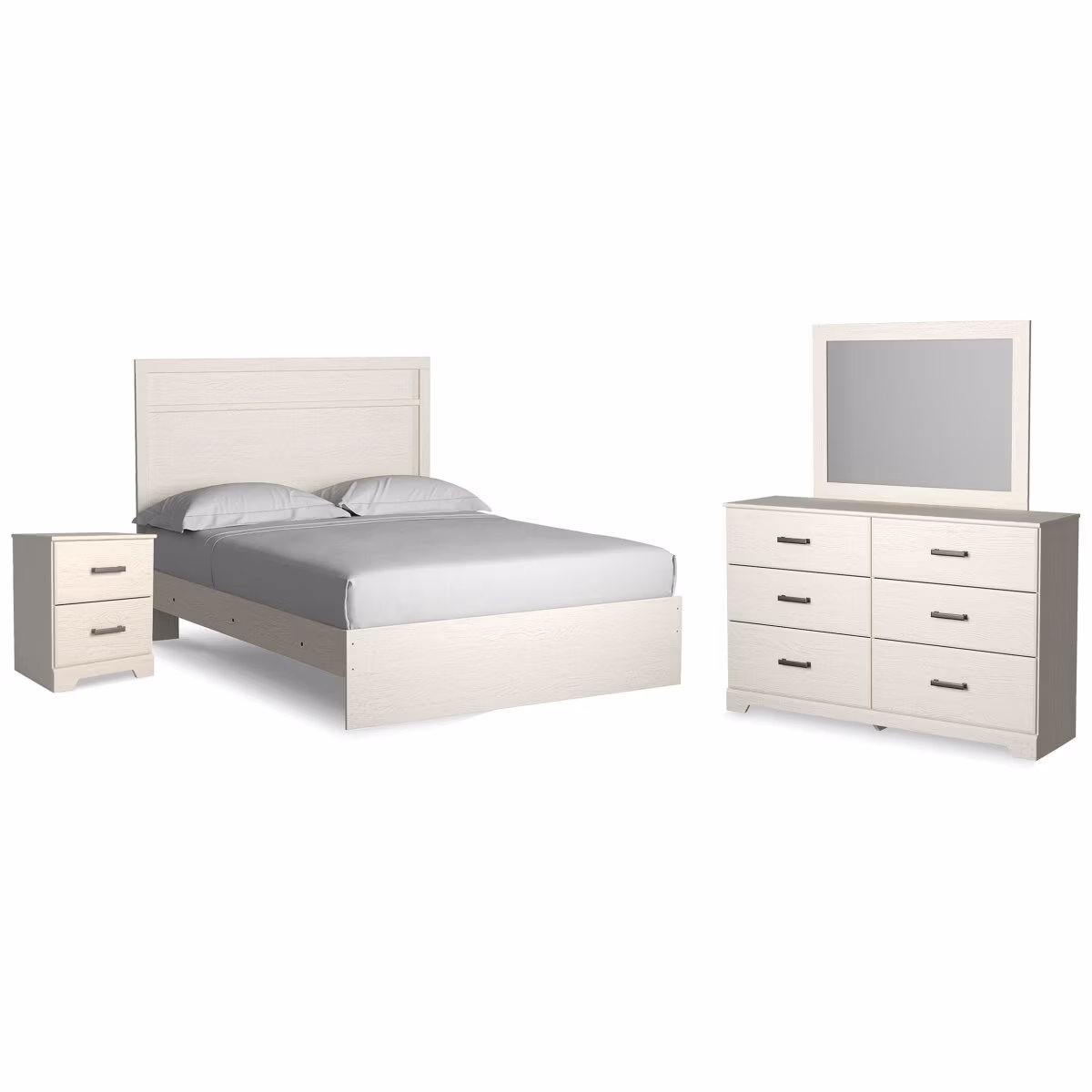 Stelsie Queen Panel Bed with Dresser, Mirror and Nightstand - Image 2