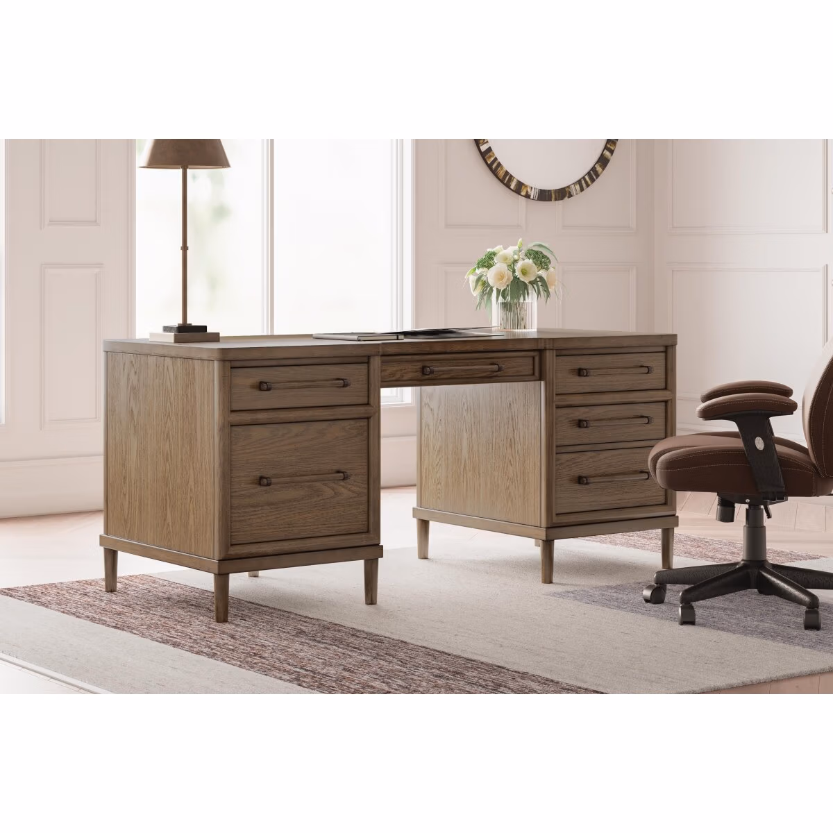 Roanhowe 68" Home Office Desk - Image 3