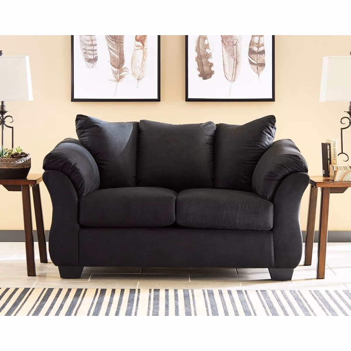 Darcy Loveseat and Ottoman - Image 7