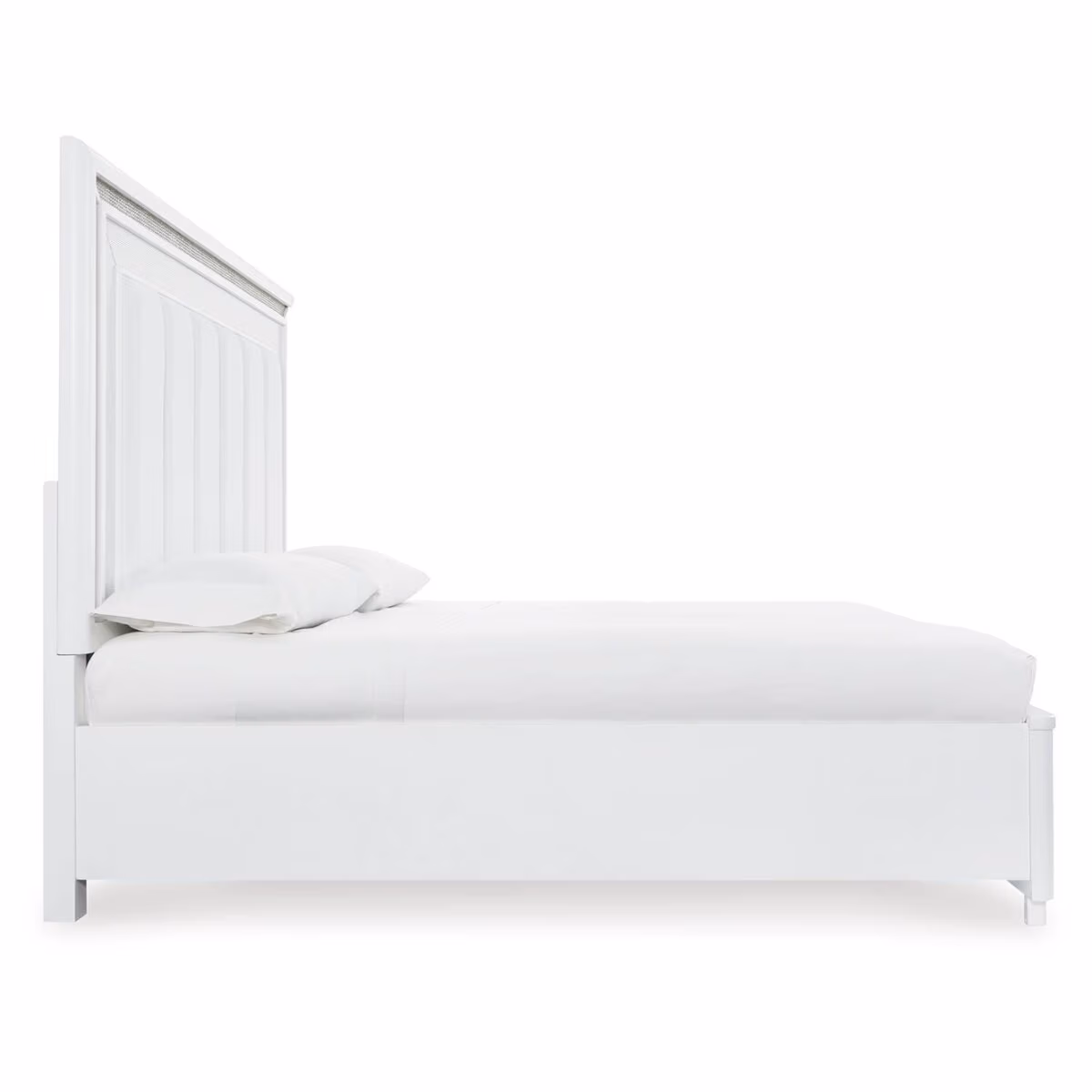 Chalanna Queen Upholstered Storage Bed, Dresser and Mirror - Image 8