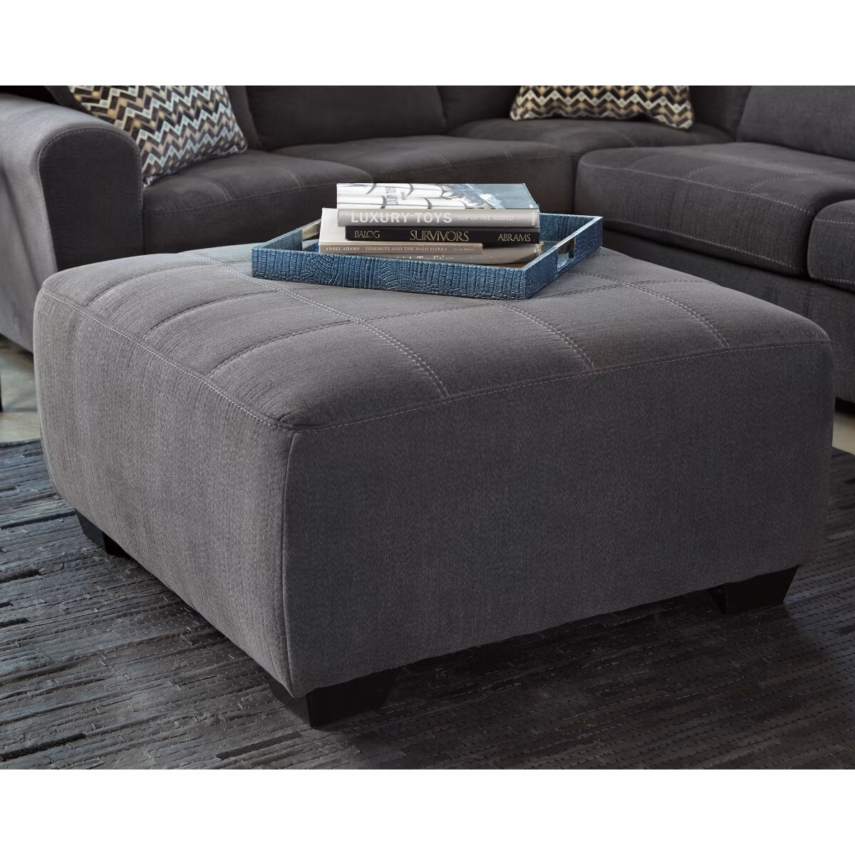 Ambee Oversized Accent Ottoman - Image 3