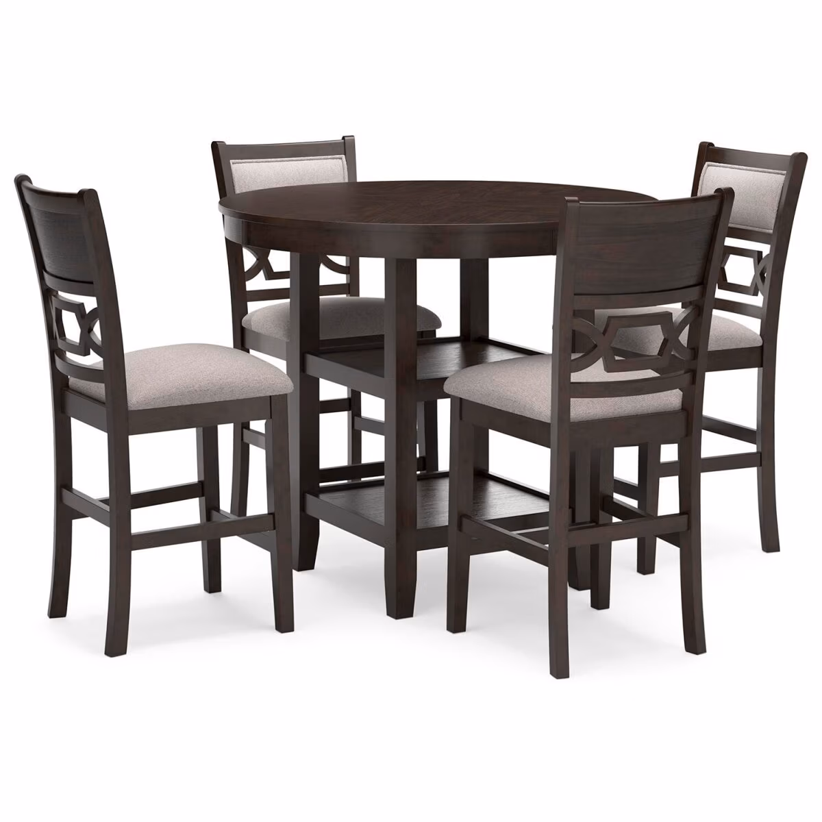 Langwest Counter Height Dining Table and 4 Barstools (Set of 5) - Image 2