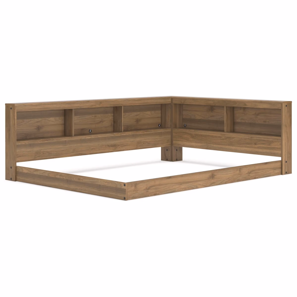 Deanlow Full Bookcase Storage Bed - Image 4