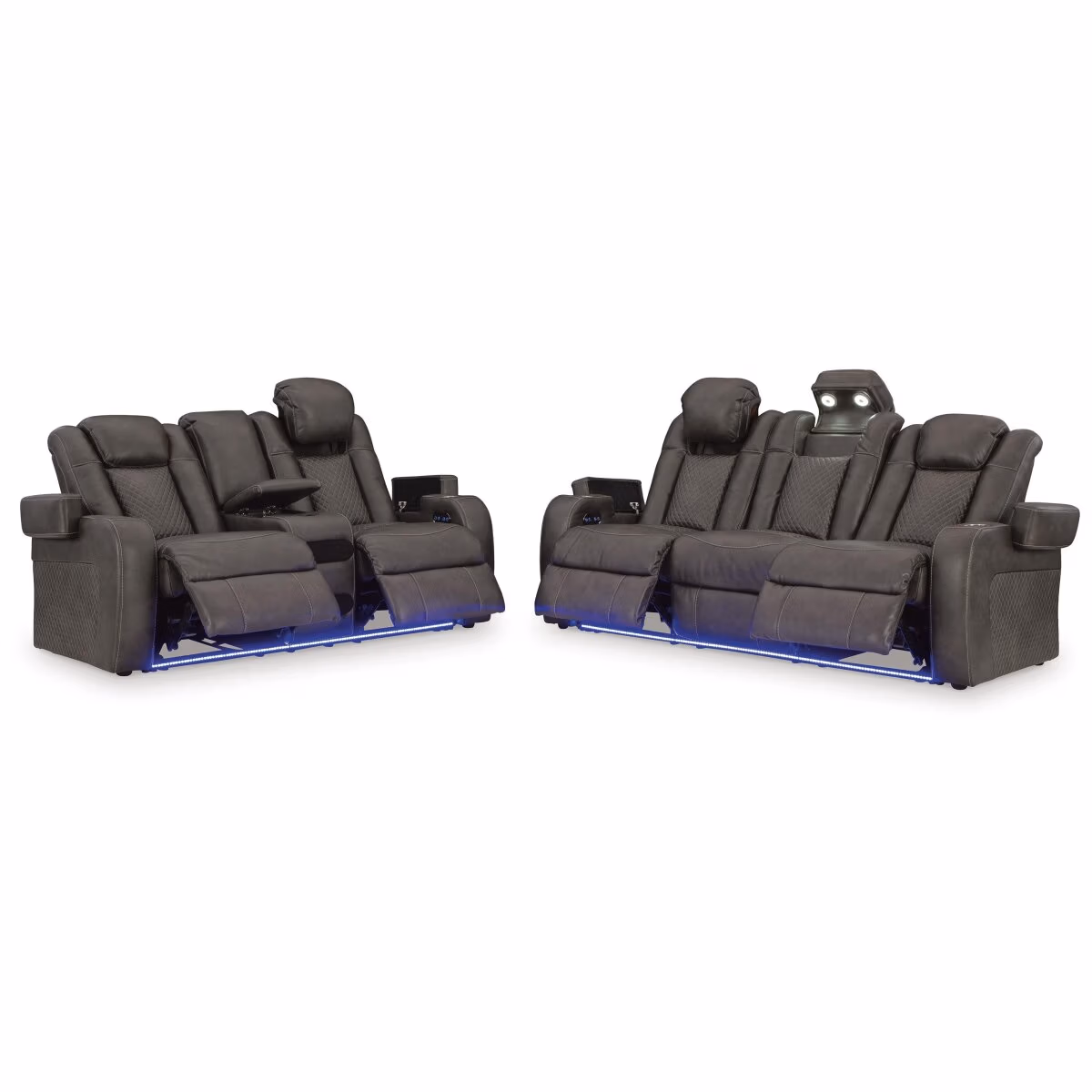 Fyne-Dyme Power Reclining Sofa and Loveseat - Image 4