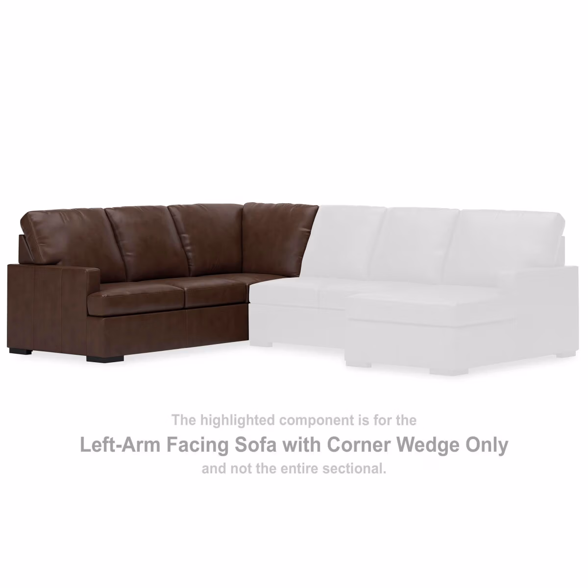 McDowlan Left-Arm Facing Sofa with Corner Wedge - Image 3