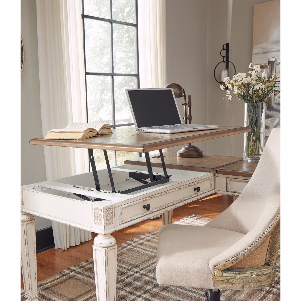 Realyn Home Office Lift Top Desk - Image 10