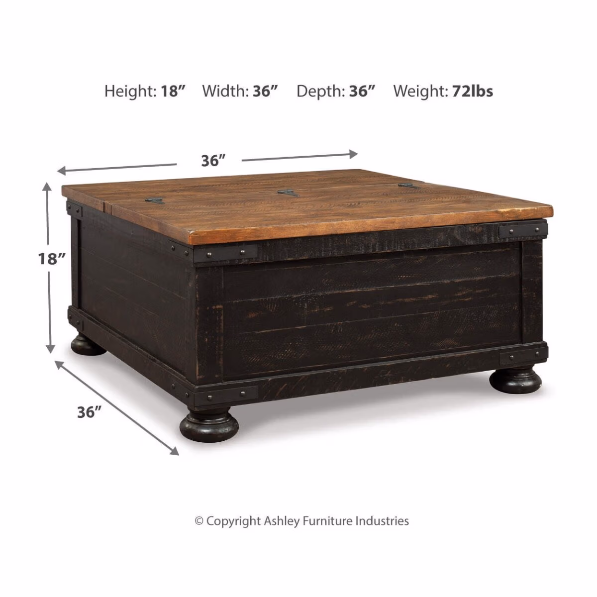 Valebeck Coffee Table and 2 End Tables - Image 7