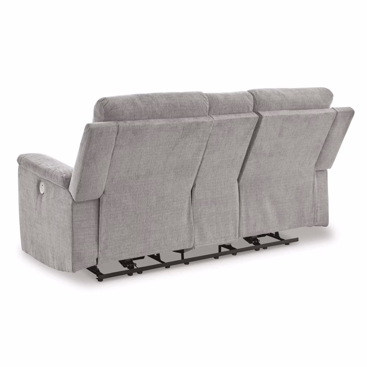 Barnsana Power Reclining Loveseat with Console - Image 8