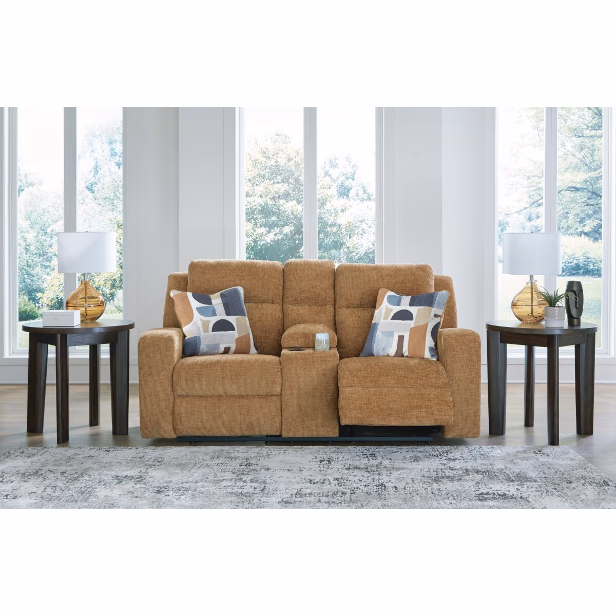 Kanlow Reclining Loveseat with Console - Image 7