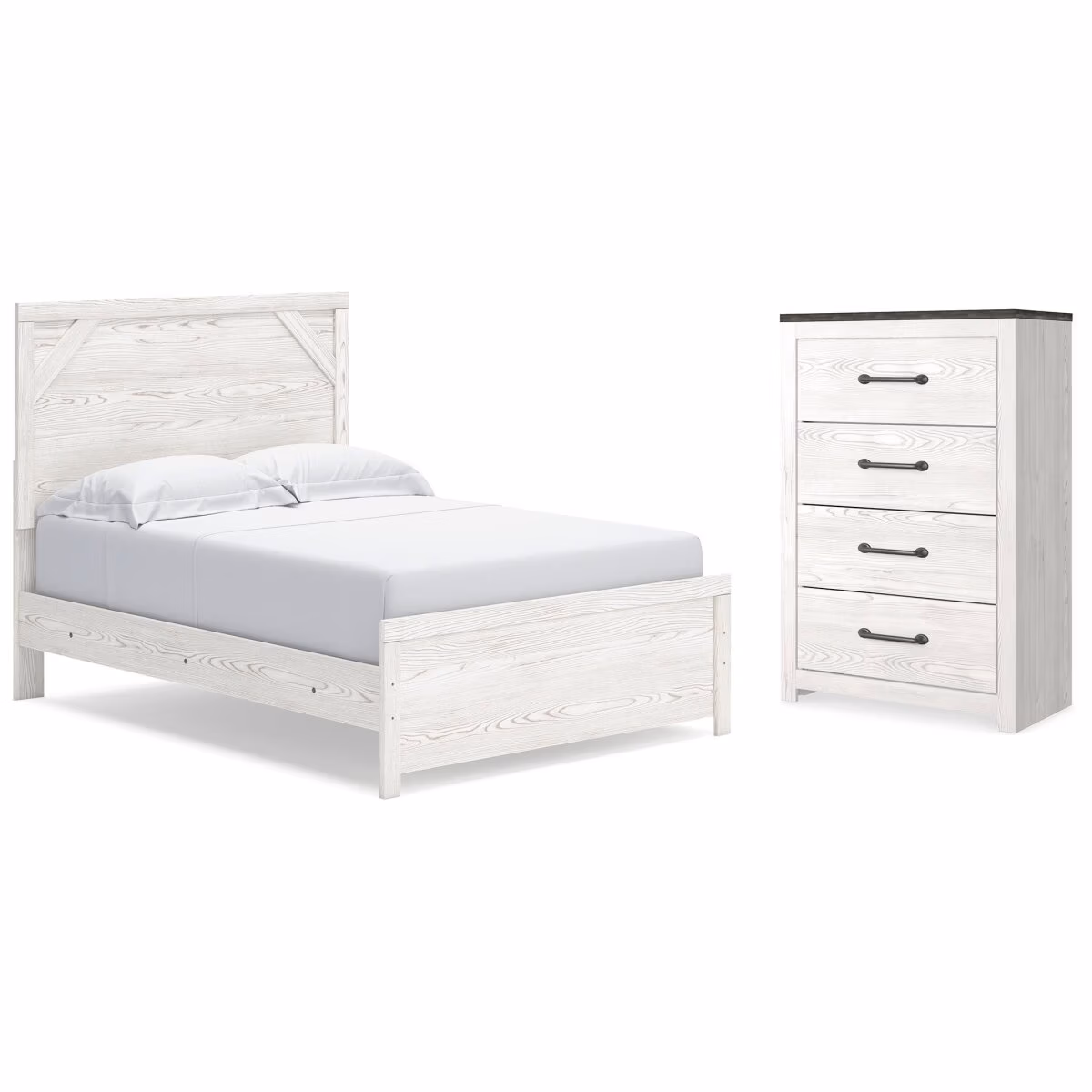 Gerridan Full Panel Bed and Chest - Image 2