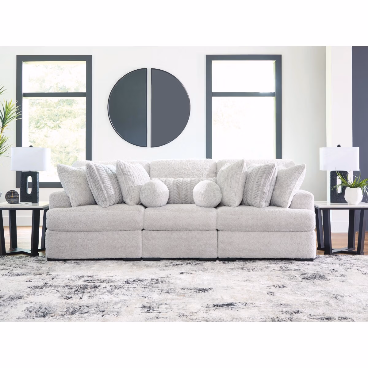 Cuddle Plush 3-Piece Sectional - Image 3