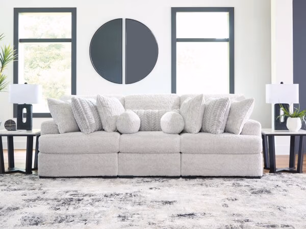 Cuddle Plush 3-Piece Sectional - Image 3