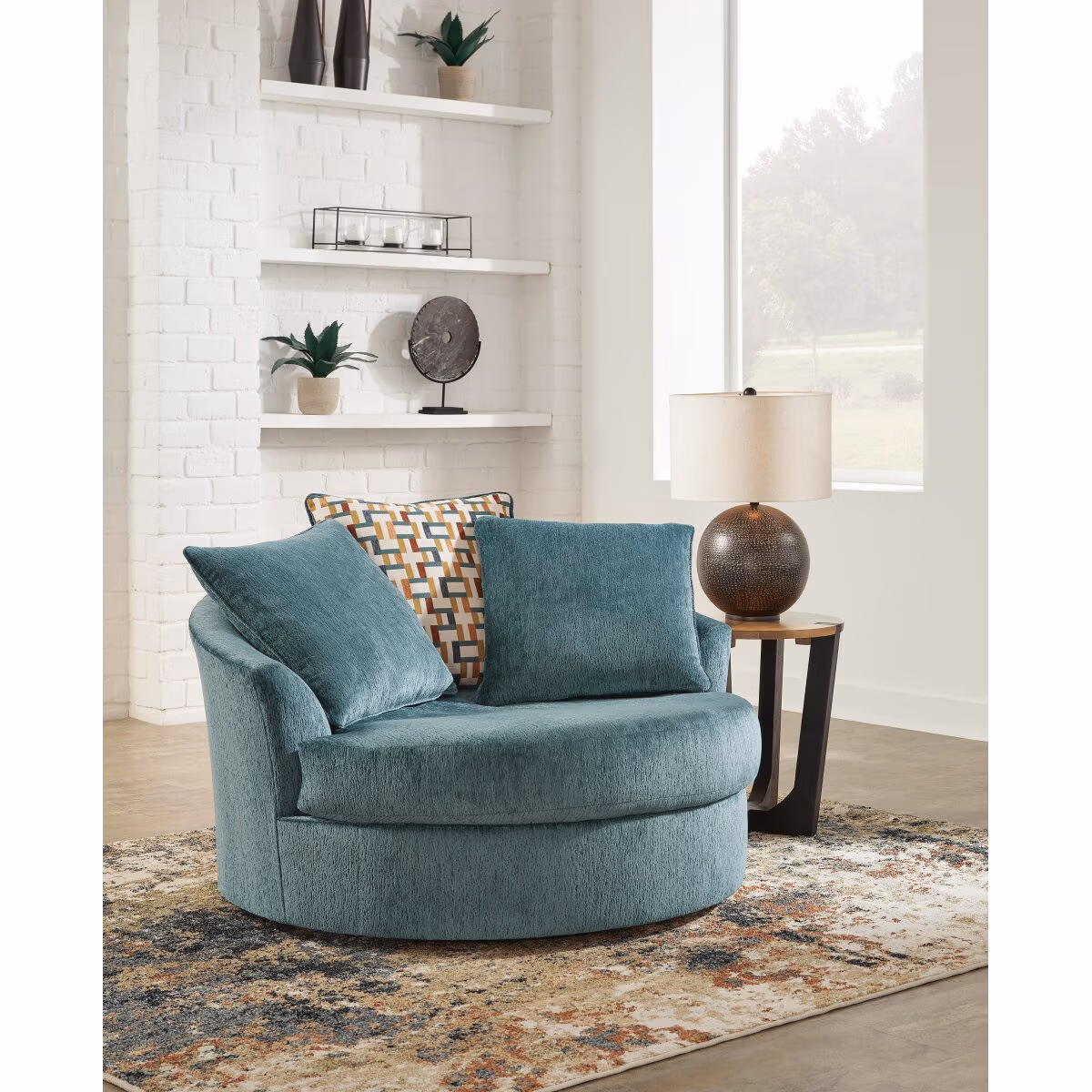 Laylabrook Oversized Swivel Accent Chair - Image 3