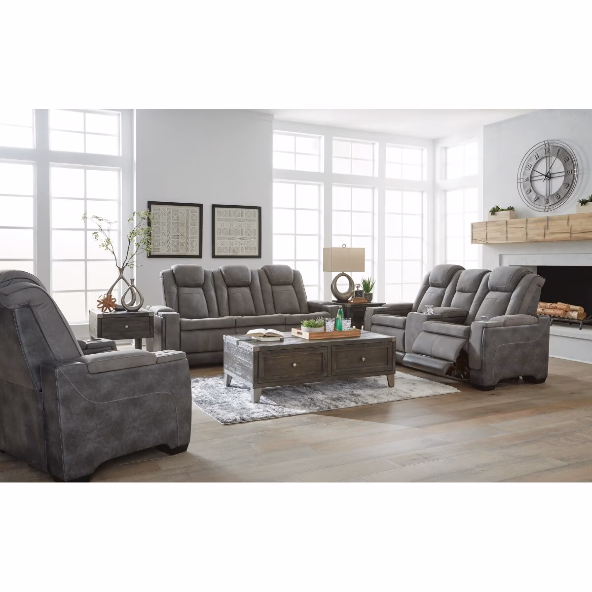Next-Gen Durapella Power Reclining Sofa, Loveseat and Recliner - Image 9