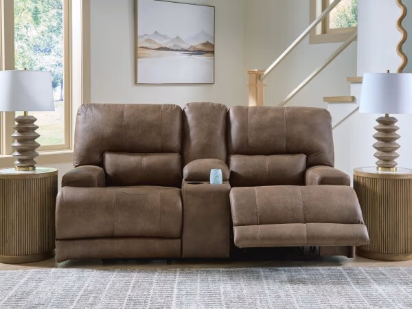 Beckley Place Power Reclining Loveseat with Console - Image 7