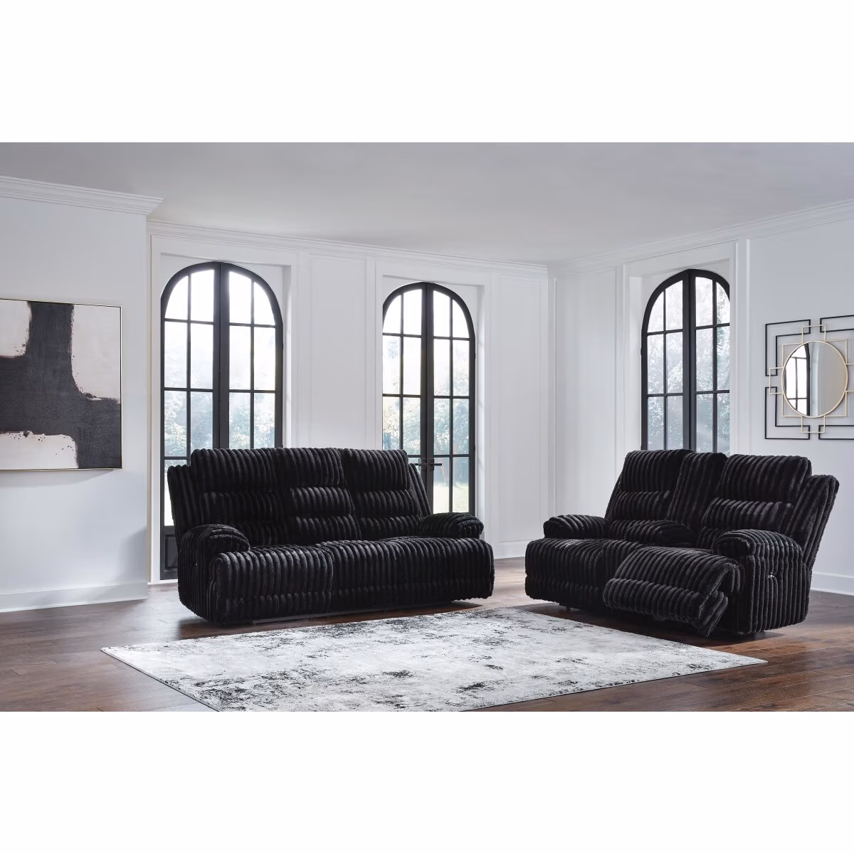 Rhines Falls Power Reclining Sofa and Loveseat - Image 3