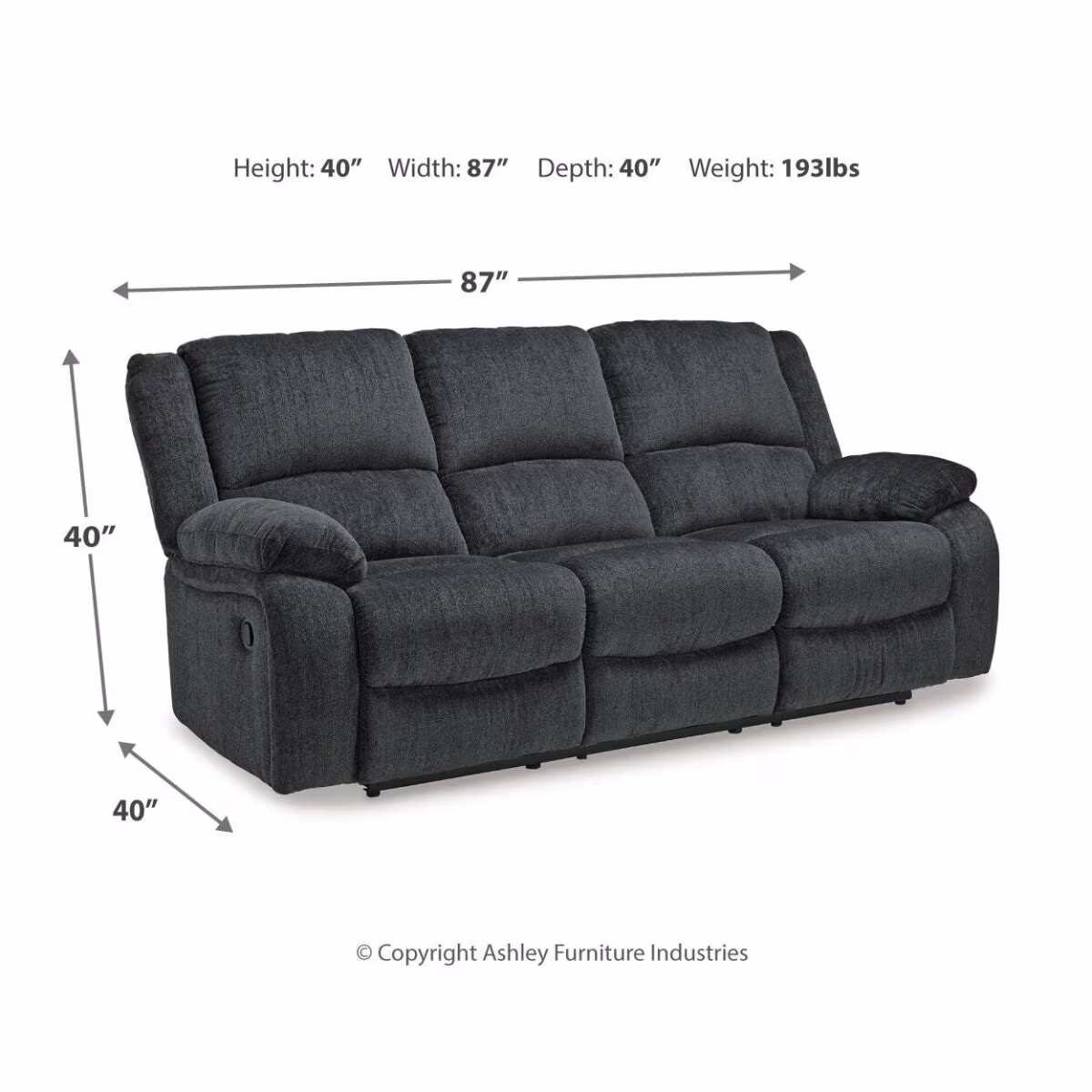Draycoll Reclining Sofa and Recliner - Image 12
