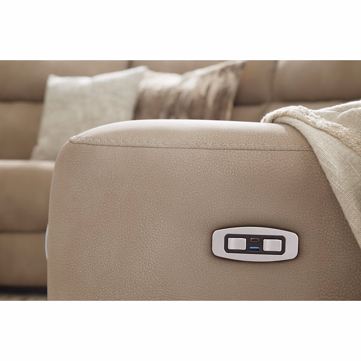 Next-Gen Durapella 2-Piece Power Reclining Sectional Loveseat - Image 5