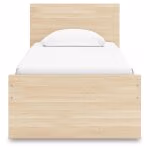 Onita Twin Panel Platform Bed with 1 Side Storage - Image 6